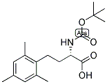 (S)-2-TERT-BUTOXYCARBONYLAMINO-4-(2,4,6-TRIMETHYL-PHENYL)-BUTYRIC ACID Struktur