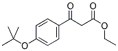 3-(4-TERT-BUTOXY-PHENYL)-3-OXO-PROPIONIC ACID ETHYL ESTER Struktur