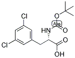 (S)-2-TERT-BUTOXYCARBONYLAMINO-3-(3,5-DICHLORO-PHENYL)-PROPIONIC ACID Struktur