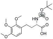 (S)-2-TERT-BUTOXYCARBONYLAMINO-4-(2,3,4-TRIMETHOXY-PHENYL)-BUTYRIC ACID Struktur