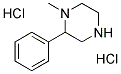 1-METHYL-2-PHENYL-PIPERAZINE DIHYDROCHLORIDE Struktur