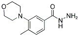 4-METHYL-3-MORPHOLIN-4-YL-BENZOIC ACID HYDRAZIDE Struktur