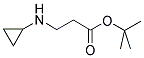 3-CYCLOPROPYLAMINO-PROPIONIC ACID TERT-BUTYL ESTER Struktur