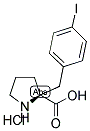 (S)-ALPHA-(4-IODO-BENZYL)-PROLINE-HCL Struktur