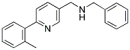 N-BENZYL-(6-O-TOLYLPYRIDIN-3-YL)METHANAMINE Struktur