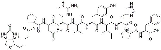 BIOTIN-LC-ANGIOTENSIN II Struktur