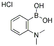 2-(N,N-DIMETHYLAMINO)BENZENEBORONIC ACID HYDROCHLORIDE Struktur