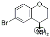 (R)-6-BROMO-CHROMAN-4-YLAMINE Struktur