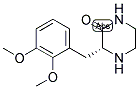 (R)-3-(2,3-DIMETHOXY-BENZYL)-PIPERAZIN-2-ONE Struktur