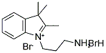 1-(3-AMINOPROPYL)-2,3,3-TRIMETHYLINDOLIUM BROMIDE HYDROBROMIDE Struktur