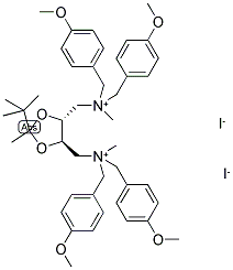 TADIAS-[(4R,5R)-2-T-BUTYL-2-METHYL-N,N,N',N'-TETRAKIS(4-METHOXYBENZYL)] DIIODIDE Struktur