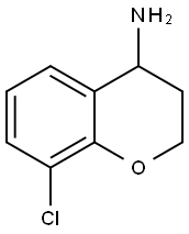 8-CHLORO-CHROMAN-4-YLAMINE Struktur