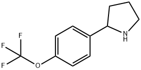 2-(4-TRIFLUOROMETHOXY-PHENYL)-PYRROLIDINE Struktur