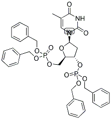 TETRABENZYL THYMIDINE-3',5'-DIPHOSPHATE Struktur