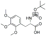 (S)-2-TERT-BUTOXYCARBONYLAMINO-3-(2,3,4-TRIMETHOXY-PHENYL)-PROPIONIC ACID Struktur