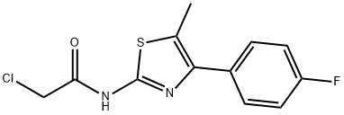 2-CHLORO-N-[4-(4-FLUORO-PHENYL)-5-METHYL-THIAZOL-2-YL]-ACETAMIDE price.