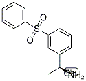 (S)-1-(3-(PHENYLSULFONYL)PHENYL)ETHANAMINE Struktur