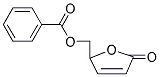 (5-OXO-2,5-DIHYDROFURAN-2-YL)METHYL BENZOATE Structure