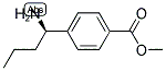 METHYL 4-((1R)-1-AMINOBUTYL)BENZOATE Struktur