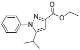 5-ISOPROPYL-1-PHENYL-H-PYRAZOLE-3-CARBOXYLIC ACID ETHYL ESTER Struktur