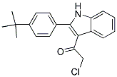 1-[2-(4-TERT-BUTYLPHENYL)-1H-INDOL-3-YL]-2-CHLOROETHANONE Struktur