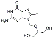 GANCLCLOVIR,[8-3H] Struktur