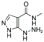 5-HYDRAZINO-N-METHYL-1H-PYRAZOLE-4-CARBOXAMIDE Struktur