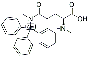 H-MEGLN(ME,TRT)-OH Struktur