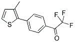 4'-(3-METHYL-2-THIENYL)-2,2,2-TRIFLUOROACETOPHENONE Struktur