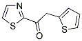 1-(2-THIAZOLYL)-2-(2-THIENYL)ETHANONE Struktur