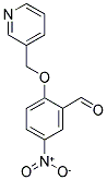 5-NITRO-2-(PYRIDIN-3-YLMETHOXY)BENZALDEHYDE Struktur