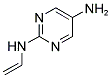 N2-VINYLPYRIMIDINE-2,5-DIAMINE Struktur