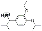 (1S)-1-[3-ETHOXY-4-(METHYLETHOXY)PHENYL]-2-METHYLPROPYLAMINE Struktur