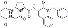 SUC-ALA-PRO-PHE-THIOBENZYL ESTER Struktur