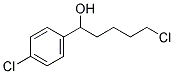 5-CHLORO-1-(4-CHLOROPHENYL)-1-PENTANOL Struktur