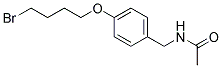 N-[4-(4-BROMO-BUTOXY)-BENZYL]-ACETAMIDE Struktur