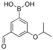 3-FORMYL-5-ISOPROPOXYPHENYLBORONIC ACID Struktur