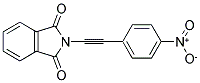 4-(3-PHTHALIMIDOETHYN-1-YL)-1-NITROBENZENE Struktur