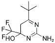 2-AMINO-6-TERT-BUTYL-4-(TRIFLUOROMETHYL)-4,5-DIHYDROPYRIMIDIN-4-OL Struktur