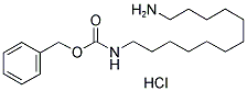 N-1-CARBOBENZOXY-1,12-DIAMINODODECANE HYDROCHLORIDE Struktur