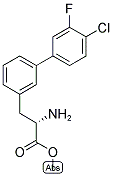 METHYL (2S)-2-AMINO-3-[3-(4-CHLORO-3-FLUOROPHENYL)PHENYL]PROPANOATE Struktur