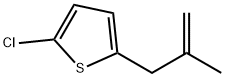 3-(2-CHLORO-5-THIENYL)-2-METHYL-1-PROPENE Struktur