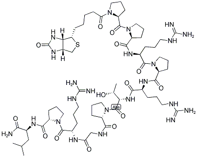 BIOT-PPRPRTPGRPL-AMIDE Struktur