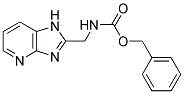 (1H-IMIDAZO[4,5-B]PYRIDIN-2-YLMETHYL)-CARBAMIC ACID BENZYL ESTER Struktur