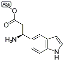 METHYL (3S)-3-AMINO-3-INDOL-5-YLPROPANOATE Struktur