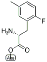 METHYL (2R)-2-AMINO-3-(2-FLUORO-5-METHYLPHENYL)PROPANOATE Struktur