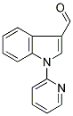 1-PYRIDIN-2-YL-1H-INDOLE-3-CARBALDEHYDE Struktur