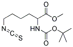 2-N-BOC-6-ISOTHIOCYANATO-HEXANOIC ACID METHYL ESTER Struktur