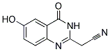 (6-HYDROXY-4-OXO-3,4-DIHYDROQUINAZOLIN-2-YL)ACETONITRILE Struktur