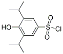 4-HYDROXY-3,5-DIISOPROPYL-BENZENESULFONYL CHLORIDE Struktur